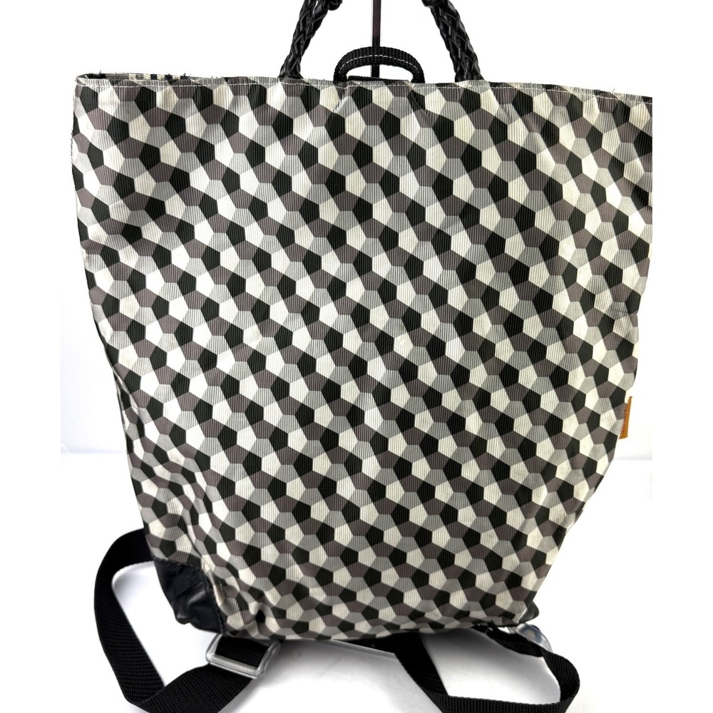 Ronald Furst‎ Convertible Backpack Geometric Multicolor Retro One A  Kind Bag